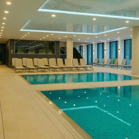 Nadmorskie Tarasy Park I Morze Z Garazem, Basen, Sauna, Jacuzzi Апартаменты Колобжег