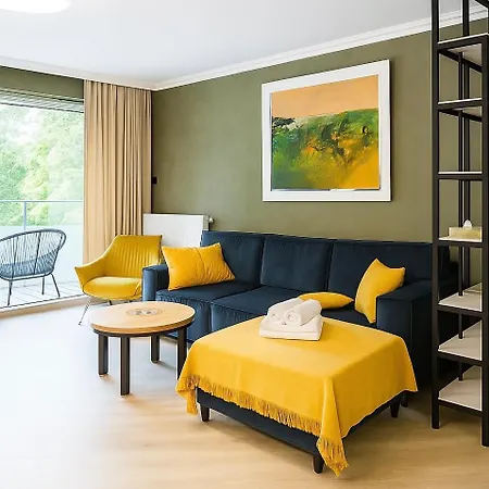 Nadmorskie Tarasy Park I Morze Z Garazem, Basen, Sauna, Jacuzzi Колобжег